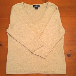 CHARTER CLUB CASHMERE SWEATER (L)